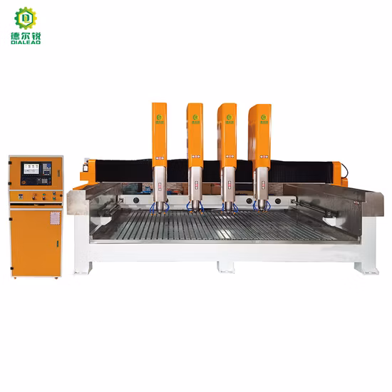 Dialead High Speed Stone CNC Router CNC Engraving Carving Milling Machine